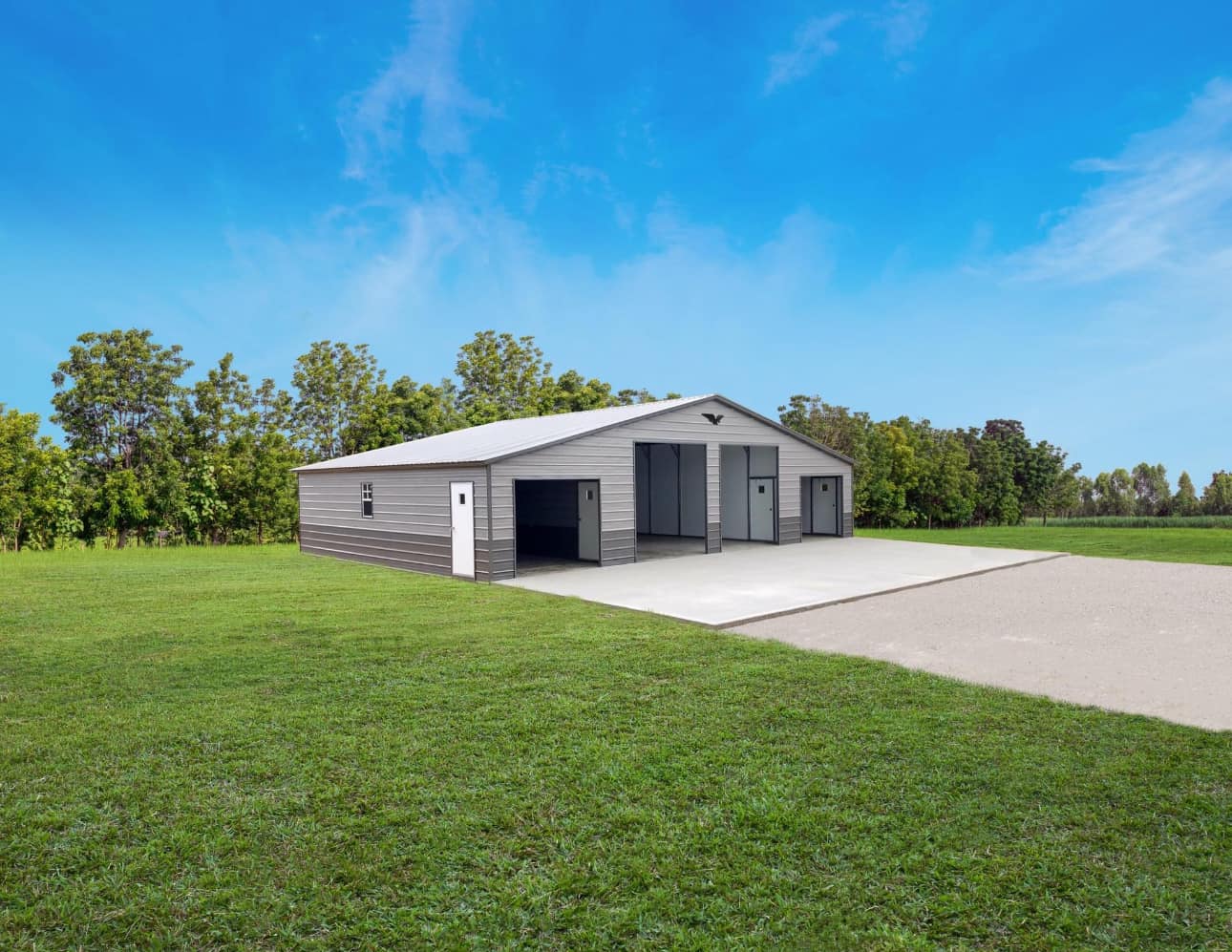 Concrete shop pad Houston