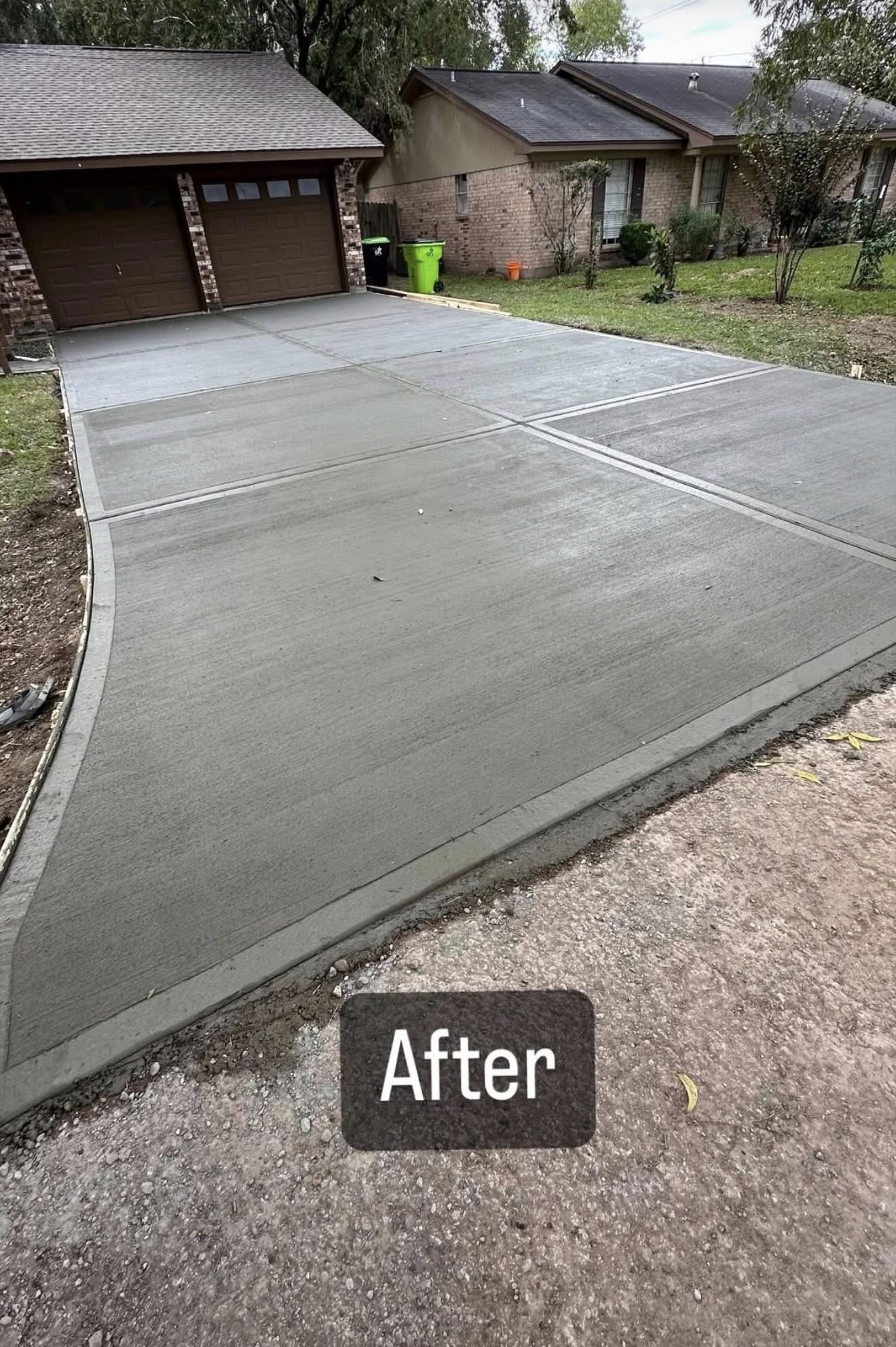 Driveway replacement Houston